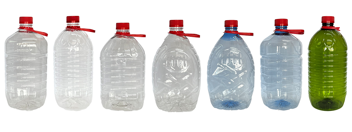 Botella 1 litro ml de plástico ámbar - Calidad certificada